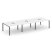 Рабочая станция 2-х сторонняя SN-6P.DRS-082 (3540х1632х750) (Тиквуд Светлый/Металл Антрацит)