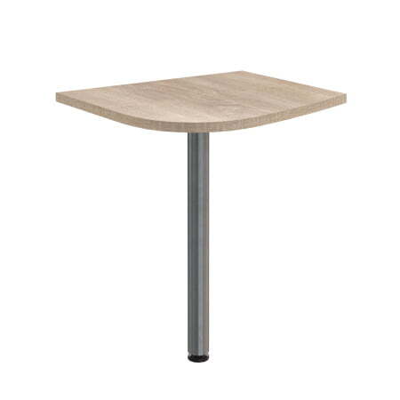 Приставка правая Offix-new OKD 64R 580x640x25 (Дуб Сонома светлый/металлик)