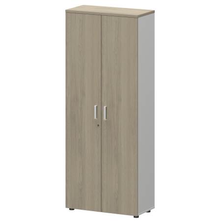 Шкаф для одежды Смарт СМШ-58ШД Тип2 792x380x1990 (Белый/Кронберг)