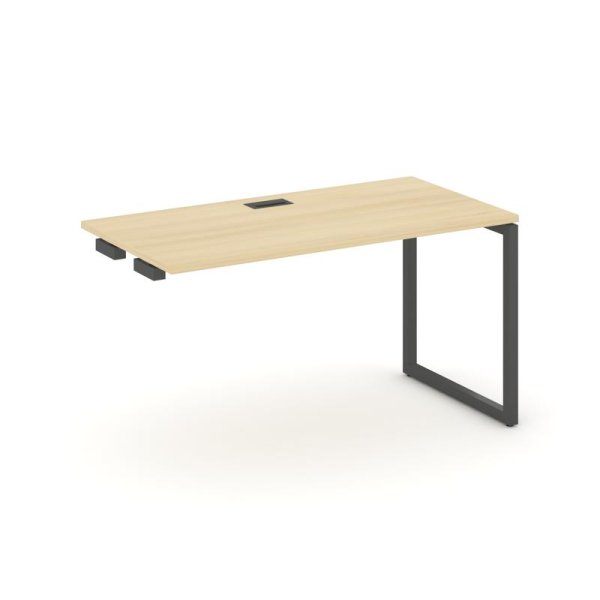 Стол-приставка к опорным элементам SN-4O.OPRS-012 (1180х700х750) (Акация Лорка/Металл Антрацит)