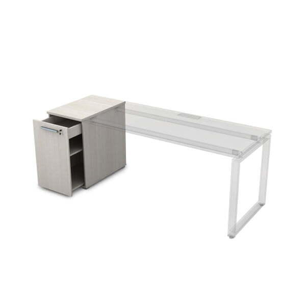 9Т.028 Тумба с выкатной секцией (450x900x750) (Ivory)