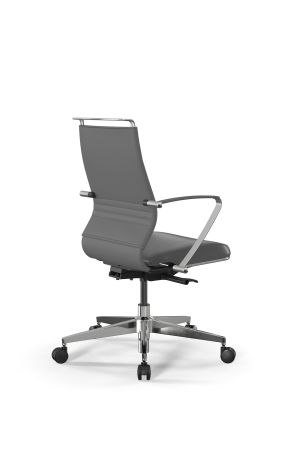 Кресло для руководителя Метта SynchroSit Well M3-192K - Extra /Ach46/Wm12/K5cL(M23.B22.G18.W03) (Серый)