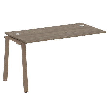 Проходной наборный элемент рабочей станции Metal System Style БА.ПРС-СП-1.3 1400x720x750 (Вяз/Мокко металл)