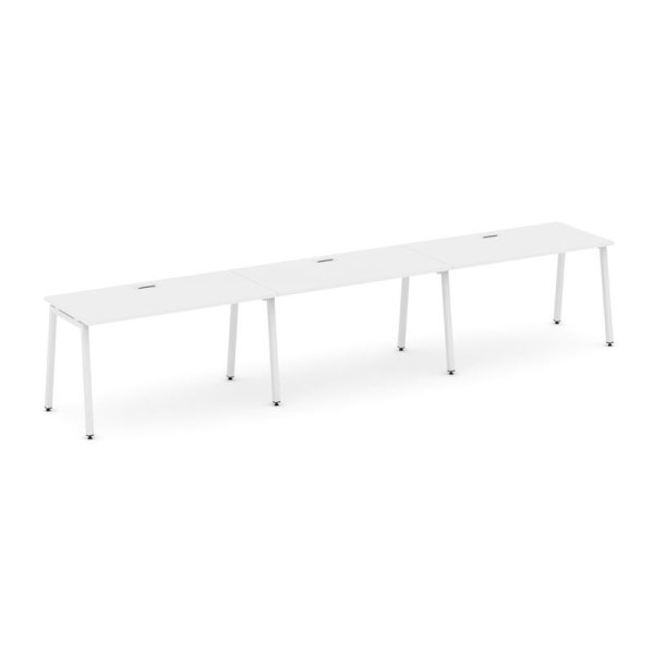 Рабочая станция 1 сторонняя SN-4A.ORS-031 (2940х600х750) (Белый/Металл Белый)