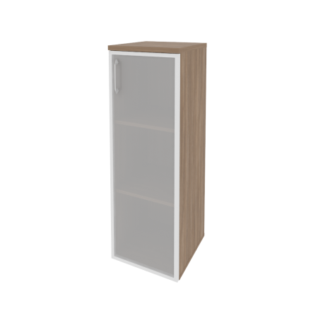 Шкаф средний узкий правый Onix O.SU-2.4RR 400x420x1207 (Дуб Аризона)