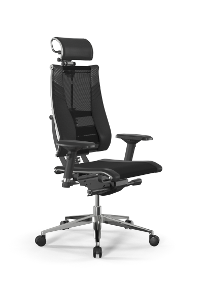 Кресло для руководителя Метта Y 4DF B2-15D - YM93+Infinity+carbon /Kc14/Nc09/D04P/H2cL-3D(M26.B32.G2 (Черный)