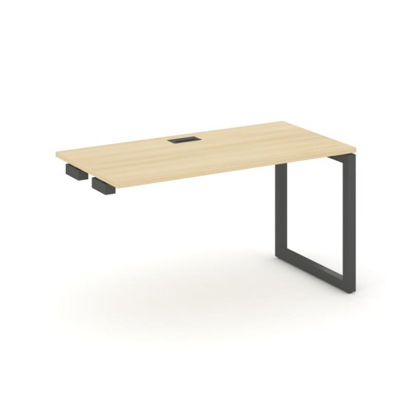 Стол-приставка к опорным элементам SN-5O.OPRS-004 (1580х600х750) (Акация Лорка/Металл Антрацит)