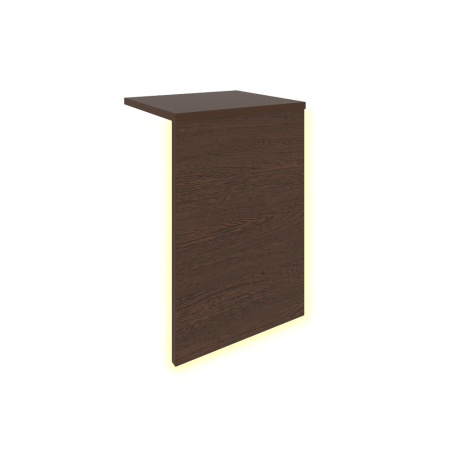 Накладка с подсветкой для Л.МП-1 Л.Н-1С 360x321x536 (Венге Цаво)