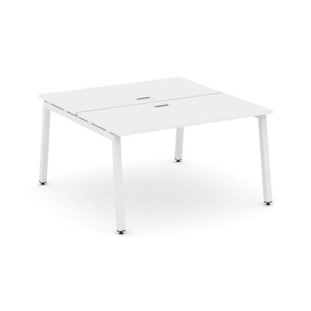 Рабочая станция 2-х сторонняя SN-5A.DRS-022 (1180х1632х750) (Белый/Металл Белый)