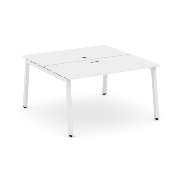 Рабочая станция 2-х сторонняя SN-5A.DRS-021 (980х1632х750) (Белый/Металл Белый)