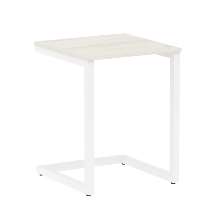 Компьютерный стол VR.SP-2-58 580x600x750 (Дуб Наварра/Белый Металл)