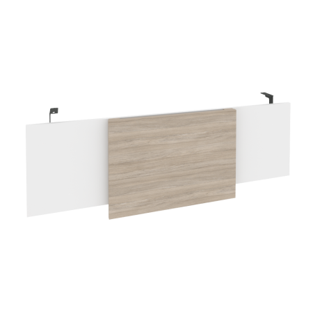 Царга стола руководителя Onix O.M-CSR-4 1340x450x54 (Дуб Аттик/Белый/Антрацит)