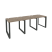 Рабочая станция на О-образном м/к Onix O.MO-RS-3.0.7 2340x720x750 (Тиквуд Темный/Белый Металл)