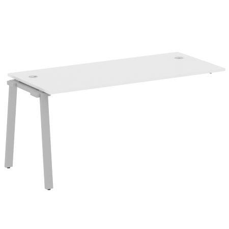 Проходной наборный элемент рабочей станции Metal System Style БА.ПРС-СП-1.4 1600x720x750 (Белый/Серый металл)