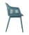 Стул Crocus с подушкой темно-бирюзовый (Стул пластиковый Crocus темно-бирюзовый)