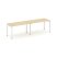 Рабочая станция 1 сторонняя SN-5P.ORS-013 (2760х700х750) (Тиквуд Светлый/Металл Антрацит)