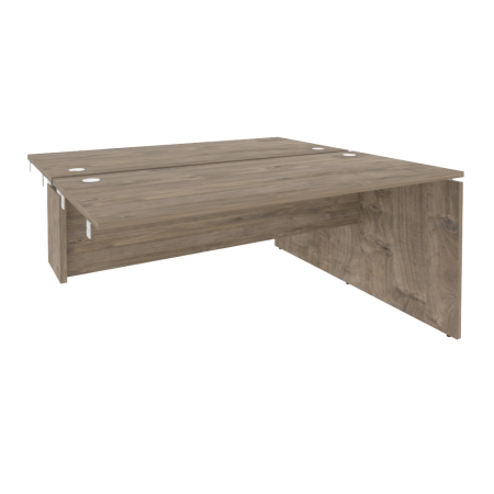 Стол-приставка двойной к опорным элементам Onix O.D.SPR-4.7 1580x1475x750 (Тиквуд Темный)