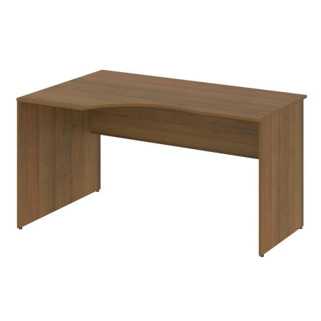 Стол криволинейный, левый Nova S В.СА-2 Л 1400x900x750 (Орех Гварнери)
