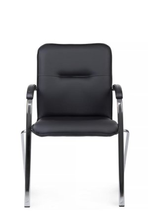 Стул Самба с пластиковыми подлокотниками SMB-03H Черный (Черный)