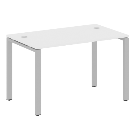 Стол письменный Metal System Style БП.СП-2 1200x720x750 (Белый/Серый металл)