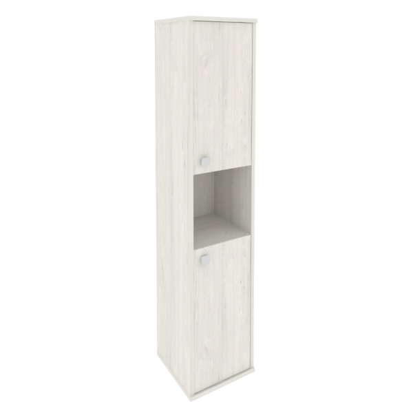 Шкаф высокий узкий, правый Style Л.СУ-1.5Пр 412x410x1980 (Дуб Наварра)