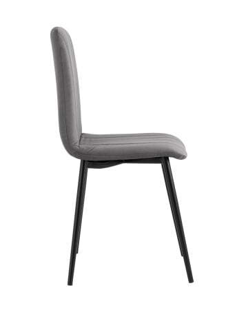 Стул Easy велюр темно-серый (Стул Easy темно-серый)