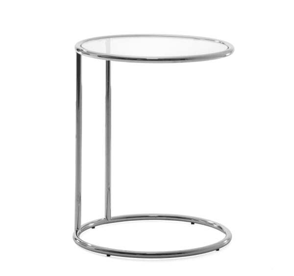 CAPELLA кофейный стол (СТЕКЛ/ХРОМ)