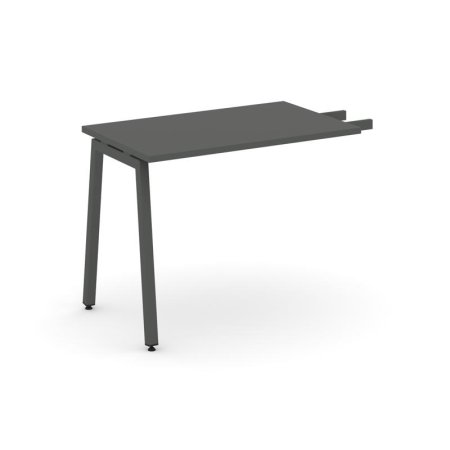 Брифинг-приставка SN-4A.BR-004 (1180х600х750) (Антрацит/Металл Антрацит)