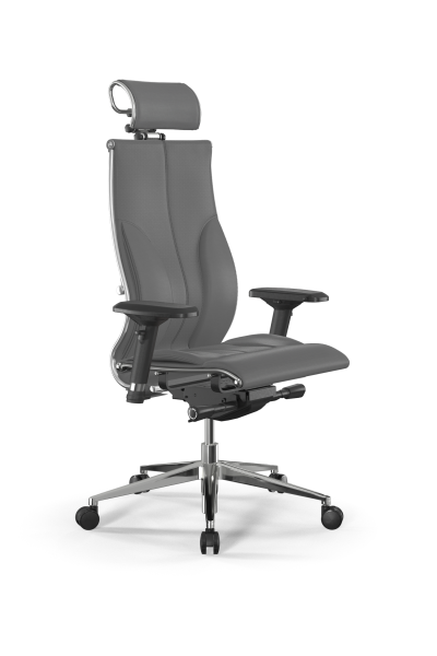 Кресло для руководителя Метта Samurai B2-10D - Infinity /Kc06/Nc06/D04P/H2cL-3D(M26.B32.G25.W03) (Серый)