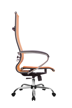 Кресло для руководителя Метта МЕТТА-7(MPRU)/подл.131/осн.003 (Оранжевый)