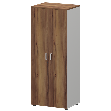 Шкаф для одежды Смарт СМШ-58-6ШД Тип2 792x594x1990 (Белый/Таксония)