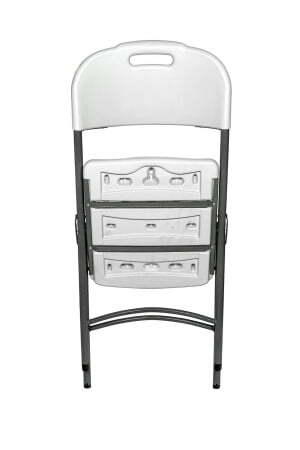 Стул складной пластиковый Кейт УЦЕНКА (Стул складной Кейт белый)