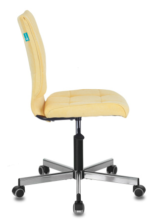 Кресло CH-330M желтый Velvet 74 крестов. металл хром (Желтый)