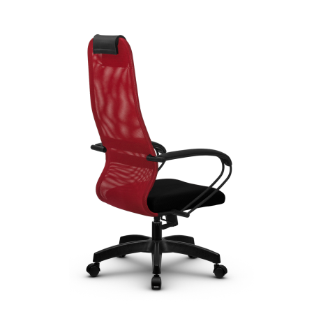 Кресло для руководителя Метта SU-B-8/подл.130/осн.001 (Красный)