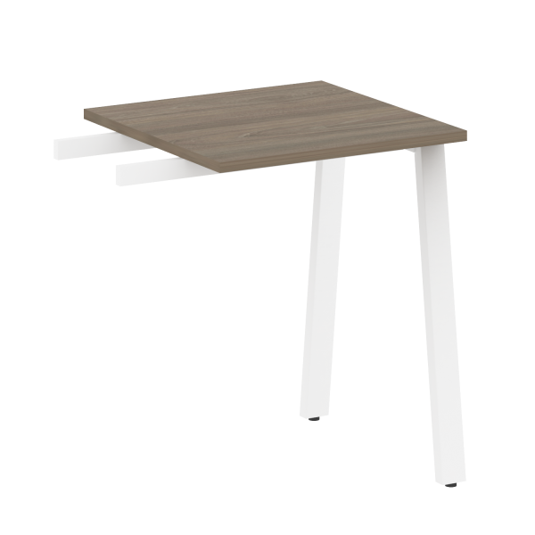 Приставной элемент Metal System Style БА.ПР-1 600x600x750 (Вяз/Белый металл)