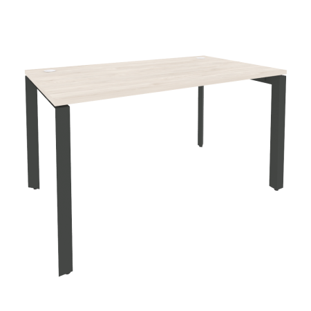 Стол рабочий на П-образном м/к Onix O.MP-SP-3.8 1380x800x750 (Денвер Светлый/Черный металл)