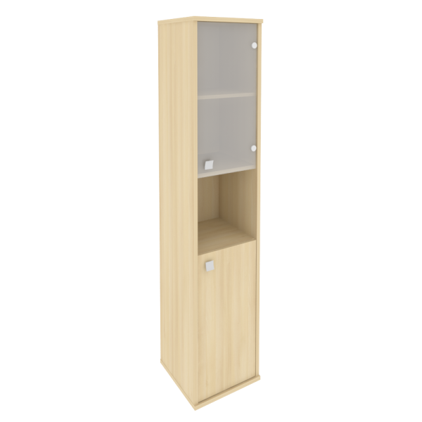 Шкаф высокий узкий, правый Style Л.СУ1.4Пр 412x410x1980 (Акация Лорка)