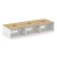 Рабочая станция 2-х сторонняя SN-D.DRS-062 (3540х1232х750) (Тиквуд Светлый/Антрацит)