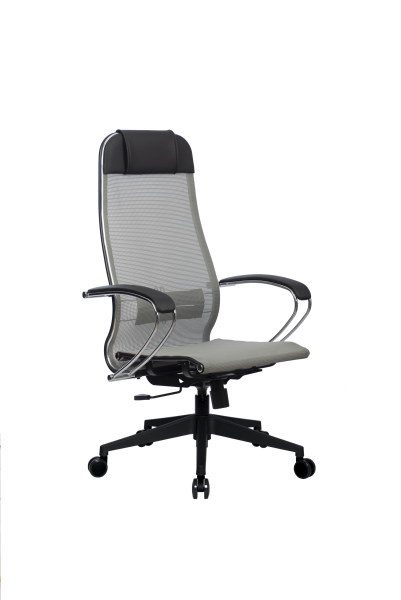 Кресло для руководителя Метта МЕТТА-12(MPRU)/подл.131/осн.002 (Серый)