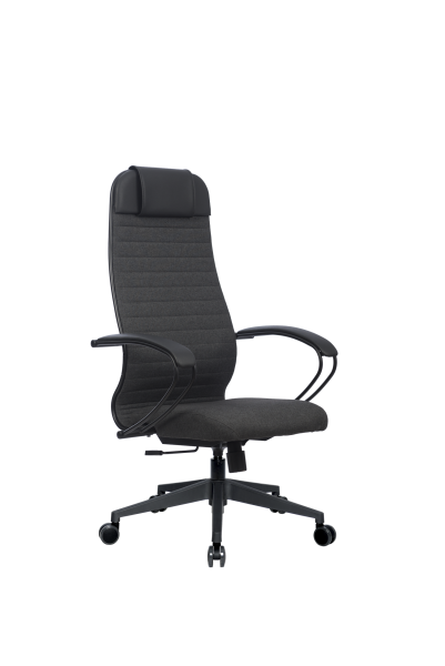 Кресло для руководителя Метта МЕТТА-27(MPRU)/подл.130/осн.002 (Темно-серый)