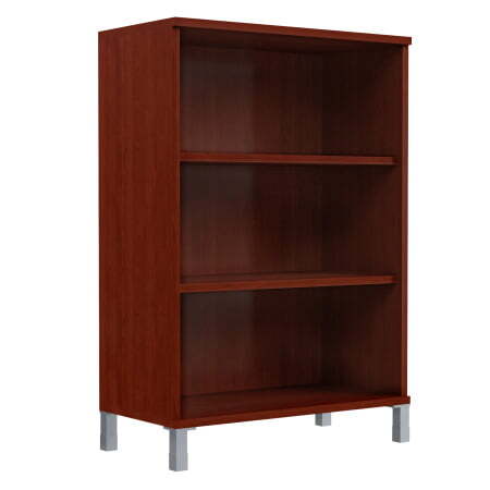 Шкаф 3 уровня, широкий, открытый Born B-420.1 900x450x1286 (Бургунди)