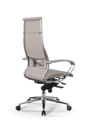 Кресло для руководителя Метта Samurai L1-10K - Infinity /Kc06/Nc06/K2cL(M06.B32.G11.W03) (Светло-бежевый)
