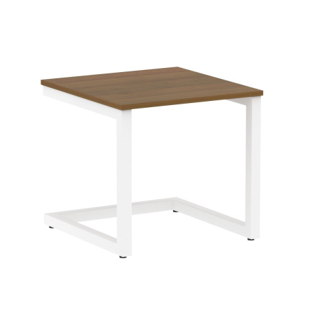 Компьютерный стол VR.SP-2-58G 580x600x550 (Орех Гварнери/Белый Металл)