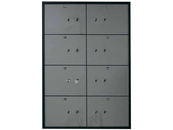 Блок депозитных ячеек VALBERG DB-8.DGL (Серый/Графит)