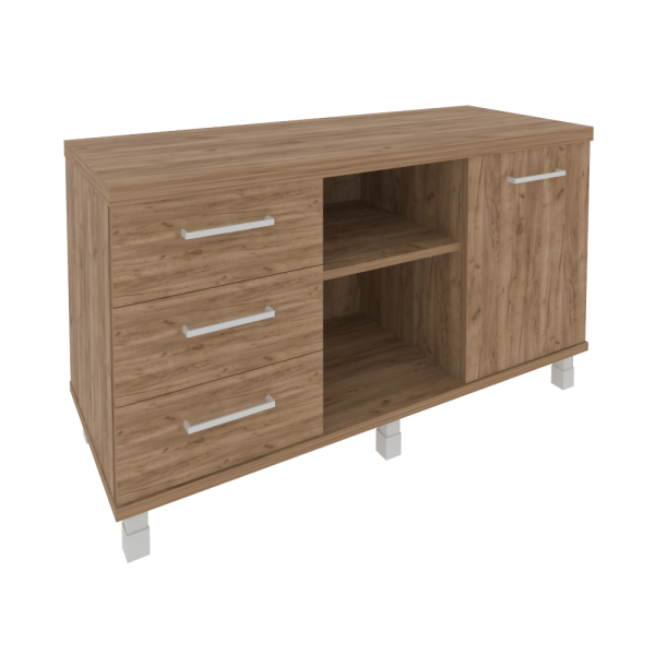 Тумба сервисная First KTS-1 1190x470x680 (Дуб Табак)