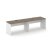 Рабочая станция 1 сторонняя SN-D.ORS-023 (2760х800х750) (Тиквуд Светлый/Антрацит)
