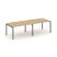 Стол переговорный SN-4P.SPRG-012.3 (2360х980х750) (Тиквуд Светлый/Металл Антрацит)