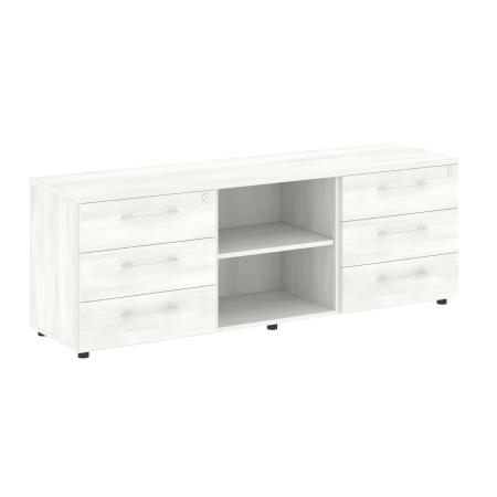 Тумба модульная LT.TS 3.1 1650x450x580 (Снежная Патина)