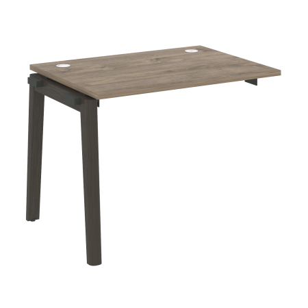 Наборный элемент рабочей станции на деревянных опорах Onix Wood OW.1.NRS-1.7 980x720x750 (Тиквуд Темный/Дуб Темный)