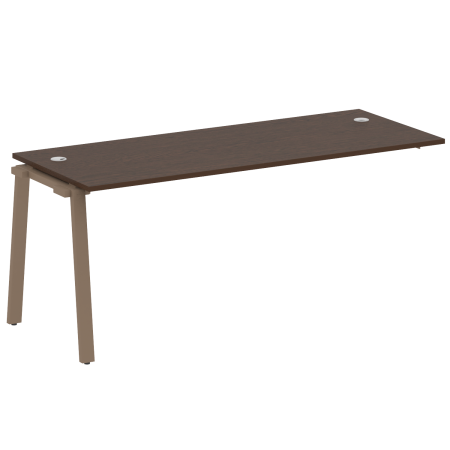 Проходной наборный элемент рабочей станции Metal System Style БА.ПРС-СП-1.5 1800x720x750 (Венге Цаво/Мокко металл)